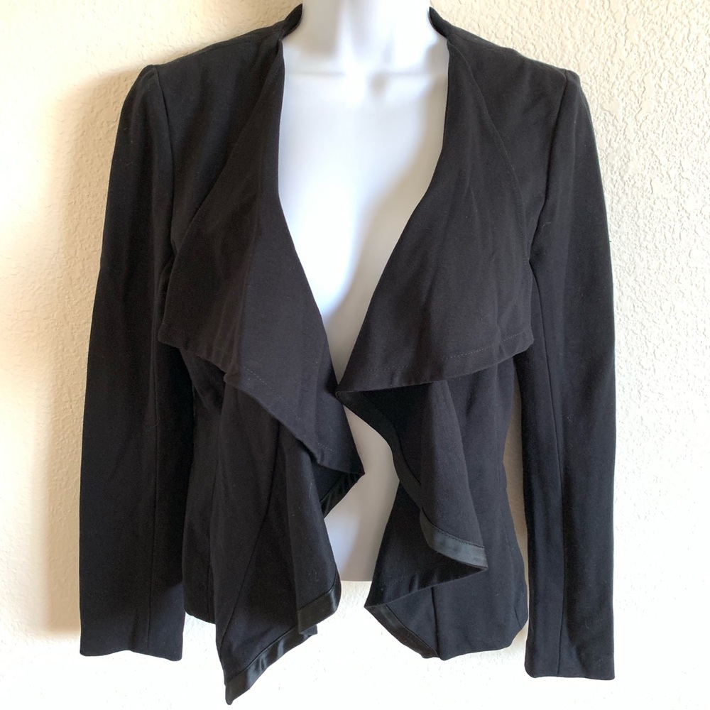 Cach | Ruffle Open Front Blazer - image 1